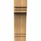 Ekena Millwork Pescadero Smooth Corbel, Western Red Cedar, 5 1/2"W x 10"D x 18"H COR06X10X18PEC00SWR - alternate 2